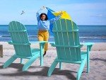 Blue Weather Resistant PolyTEAK Adirondack Chair