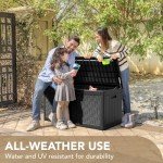 Devoko 100 Gallon Waterproof Outdoor Deck Box