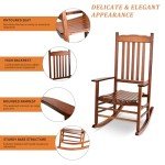 Outvita Outdoor High Back Rocking Chair