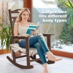 Oversized All-Weather Outdoor Rocking Chair