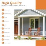 Outvita Outdoor High Back Rocking Chair