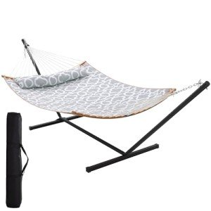 HBlife Heavy Duty Double Hammock with Stand