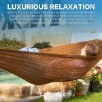 Handwoven XL Mayan Hammock with Tree Straps