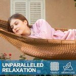 Handwoven XL Mayan Hammock with Tree Straps