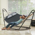 YITAHOME Heavy-Duty Portable Hammock with Stand