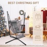 MICEPLAY 360° Swivel Hammock Chair with Stand