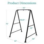Heavy Duty Hammock Chair Stand – 75in Tall