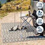 Moroccan Geometric Indoor Outdoor Area Rug - 8x10