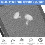 PHI VILLA 4-Piece Patio Dining Set with Umbrella