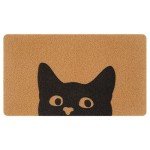 Cute Cat Welcome Mat for Indoor/Outdoor Use