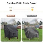 Waterproof Deep Seat Patio Chair Covers - 2 Pack