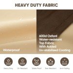 Loriano 4-Piece Waterproof Patio Furniture Cover Set