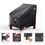 Waterproof Deep Seat Patio Chair Covers - 2 Pack