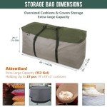 Rachmi Outdoor Cushion Storage Bag - 152 Gal