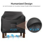 Waterproof Deep Seat Patio Chair Covers - 2 Pack