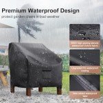Waterproof Deep Seat Patio Chair Covers - 2 Pack