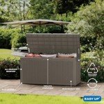 TARKARI 100 Gallon Waterproof Outdoor Storage Box