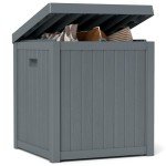 51 Gallon Waterproof Outdoor Storage Deck Box