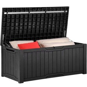 YITAHOME 120 Gallon Waterproof Outdoor Storage Box