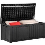 YITAHOME 120 Gallon Waterproof Outdoor Storage Box