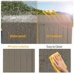 TARKARI 100 Gallon Waterproof Outdoor Storage Box