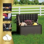 Tarkari 100 Gallon Outdoor Resin Storage Box