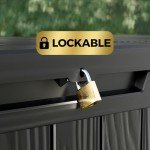 Tarkari 100 Gallon Outdoor Resin Storage Box