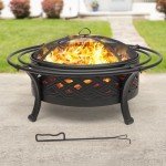 Panovue 36-Inch Round Outdoor Fire Pit