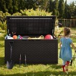 Greesum 100 Gallon Outdoor Storage Deck Box