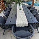 11-Piece All-Weather Wicker Patio Dining Set