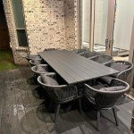 11-Piece All-Weather Wicker Patio Dining Set