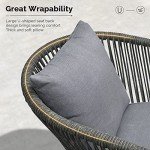 11-Piece All-Weather Wicker Patio Dining Set