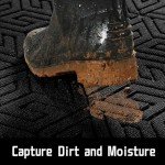 Yimobra Waterproof Outdoor Welcome Mat 17x29.5