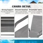 SONGBATE 36" Outdoor Bistro Set with 2 Chairs