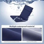 Favoyard Waterproof High-Back Patio Chair Cushion