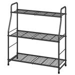 3-Tier Metal Plant Stand for Indoor and Outdoor