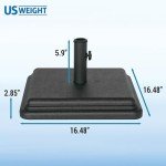 Heavy Duty Umbrella Base for Patio Tables