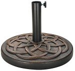 Heavy Duty 35lb Bronze Umbrella Base