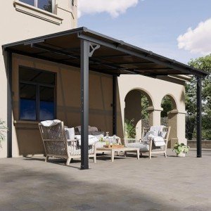 Aoxun 10'x12' Sloped Roof Patio Gazebo