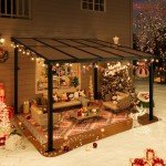 Aoxun 10'x12' Sloped Roof Patio Gazebo