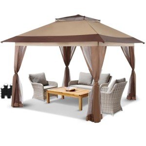 13x13 Crown Shades Pop Up Gazebo Tent