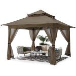 ABCCANOPY 13x13 Pop Up Gazebo with Netting