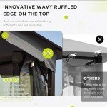 Outdoor Patio Gazebo 10x12 with Mosquito Netting