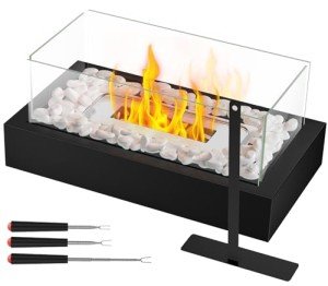 Portable Tabletop Fire Pit for Indoor/Outdoor Use