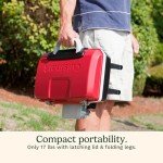 Cuisinart Portable Tabletop Propane Gas Grill - Red