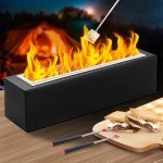 Adjustable Flame Tabletop Fire Pit for Indoors & Outdoors