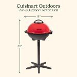 Cuisinart Portable 2-in-1 Electric Grill