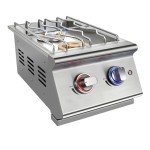 Livory Outdoor Kitchen Double Grilling Side Burners