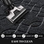 Heavy Duty Waterproof Outdoor Welcome Mat - Black