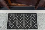 DII All-Weather Lattice Rubber Doormat, 18x30
